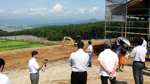 「雄国発電所」の進捗見学