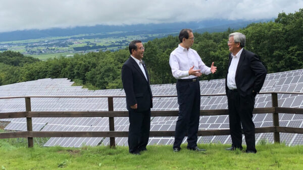 福島県知事、喜多方市長、会津地方振興局長が雄国発電所を視察