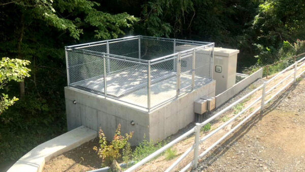 戸ノ口堰小水力発電所 竣工式