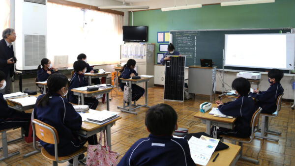 喜多方市立熊倉小学校6年生に出前授業をしました