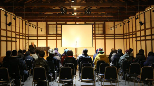 共催イベント「シネマと大鼓の夕べ ～鎮魂～」が開催されました