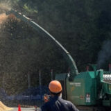 木質チップ活用に向けて協和木材株式会社様を訪問しました